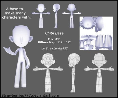 Chibi Base and Sample Charcter preview image